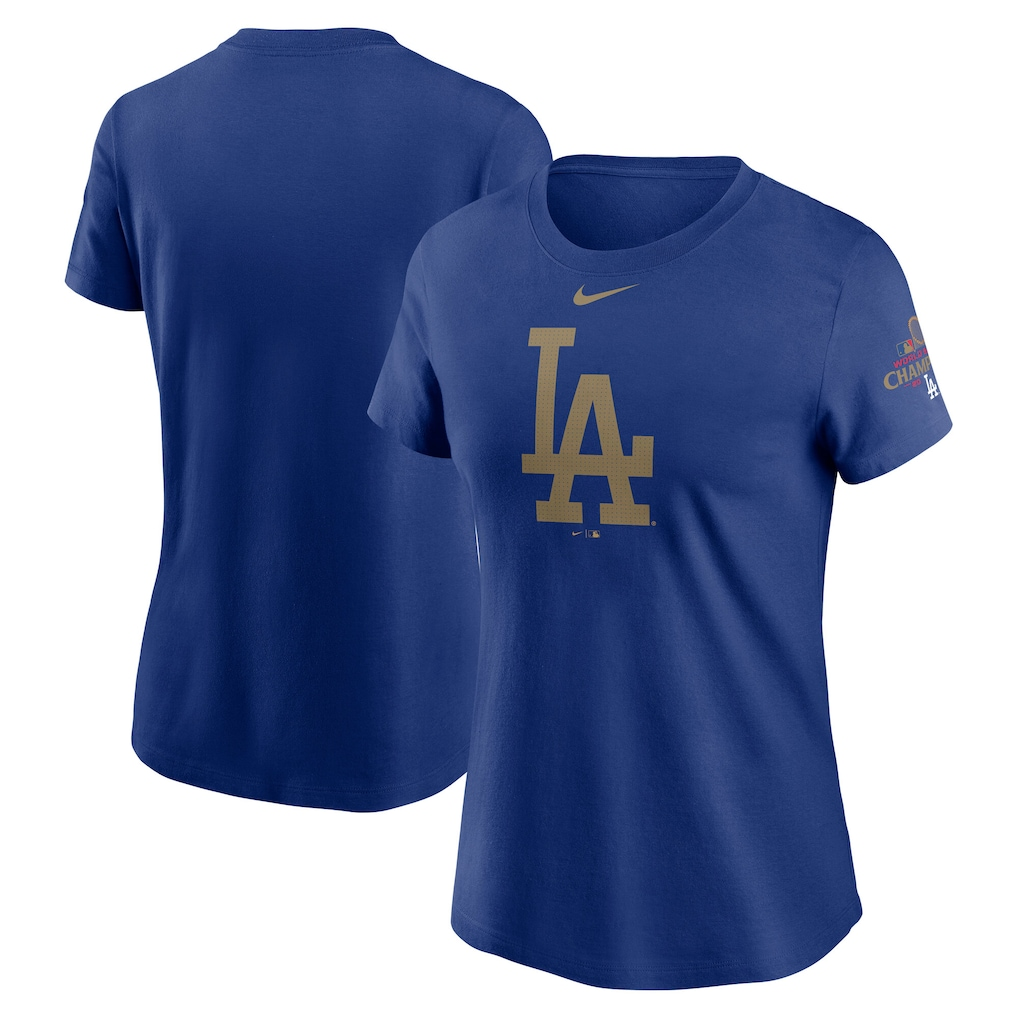 Men Los Angeles Dodgers blank blue MLB 2025 Tshirt style 13->mlb t-shirts->Sports Accessory